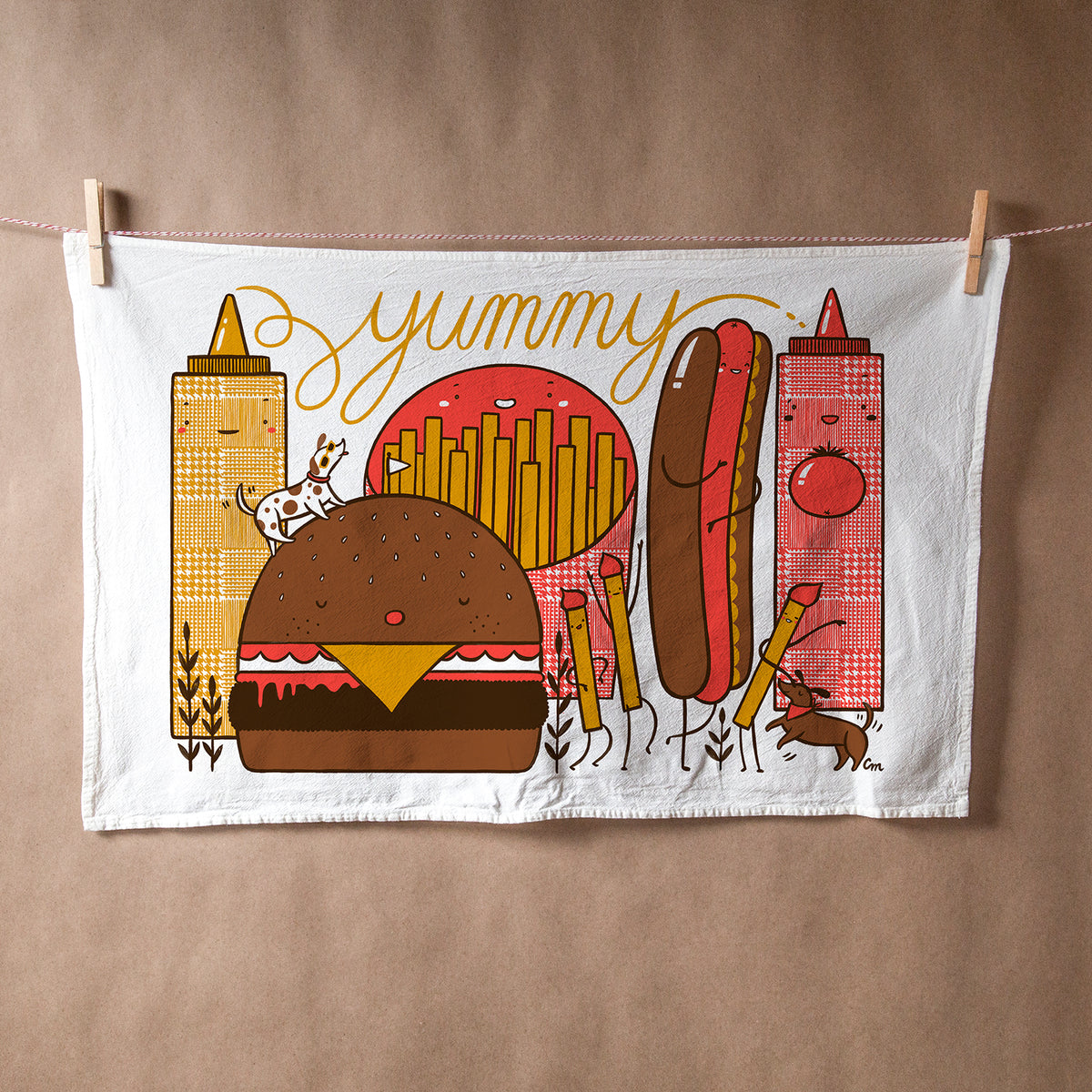 Hot dog towel shop