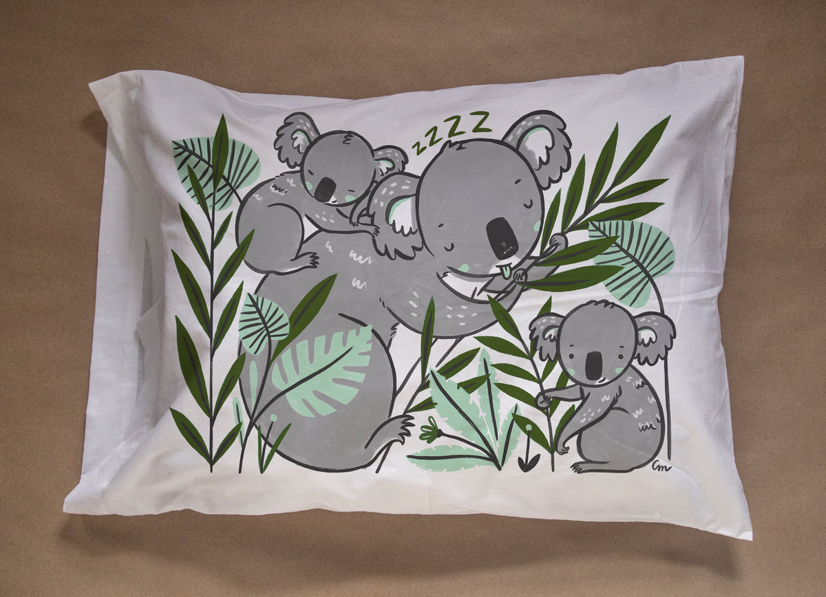 Koala pillow case on sale