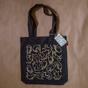 Floating Cat Tote Bag