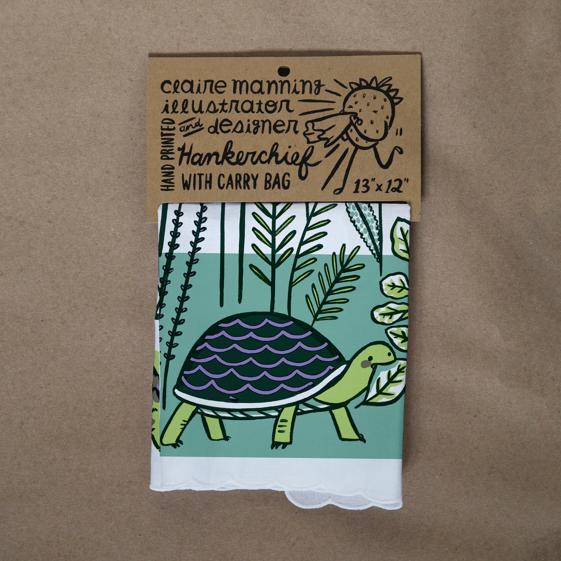 Herb Garden Hankie