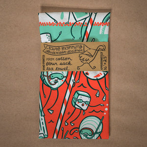 Hail Caesar Flour Sack Tea Towel
