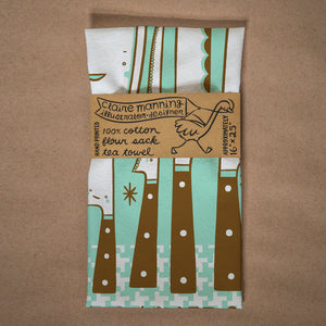 Killer Knife Skills Flour Sack Tea Towel