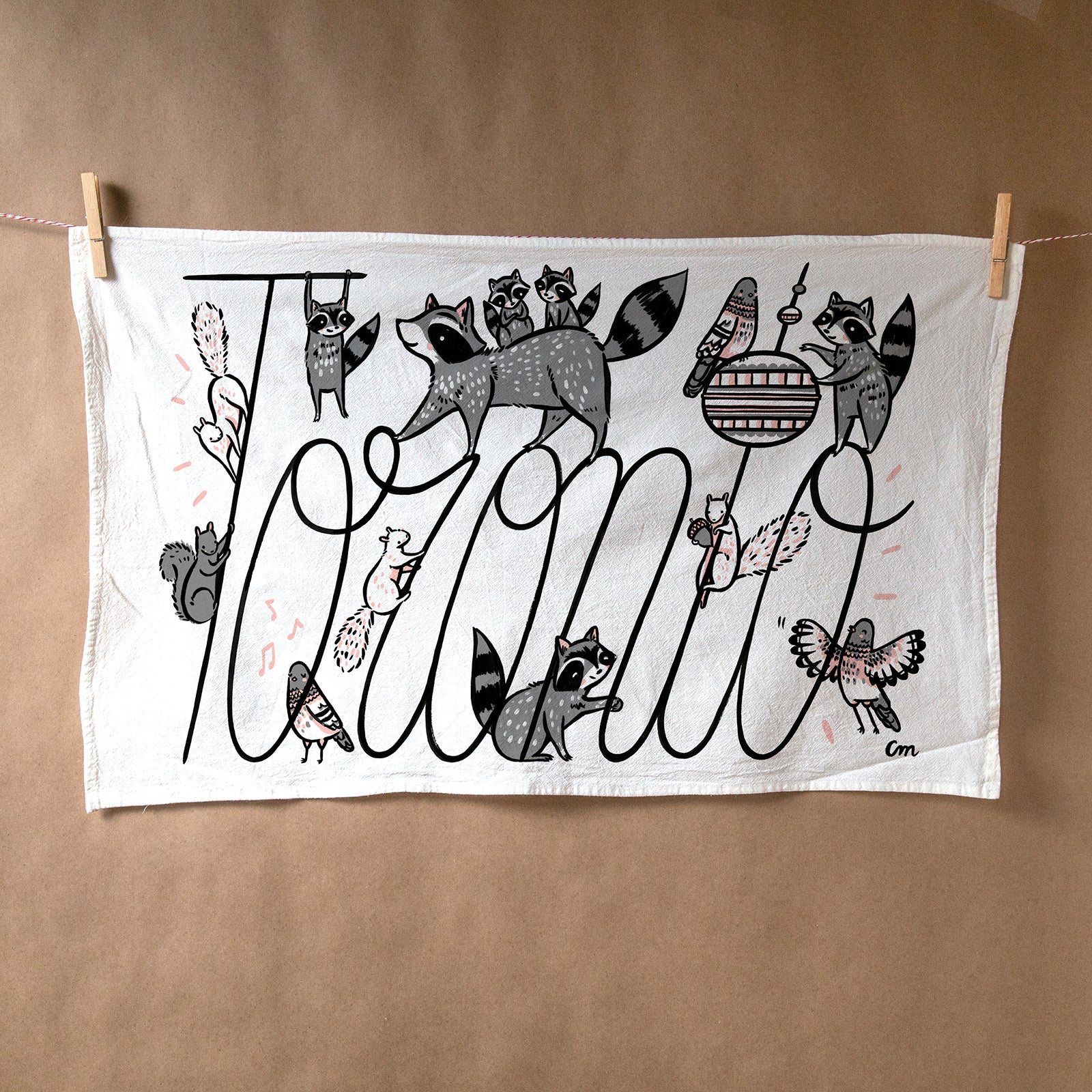 Toronto Flour Sack Tea Towel